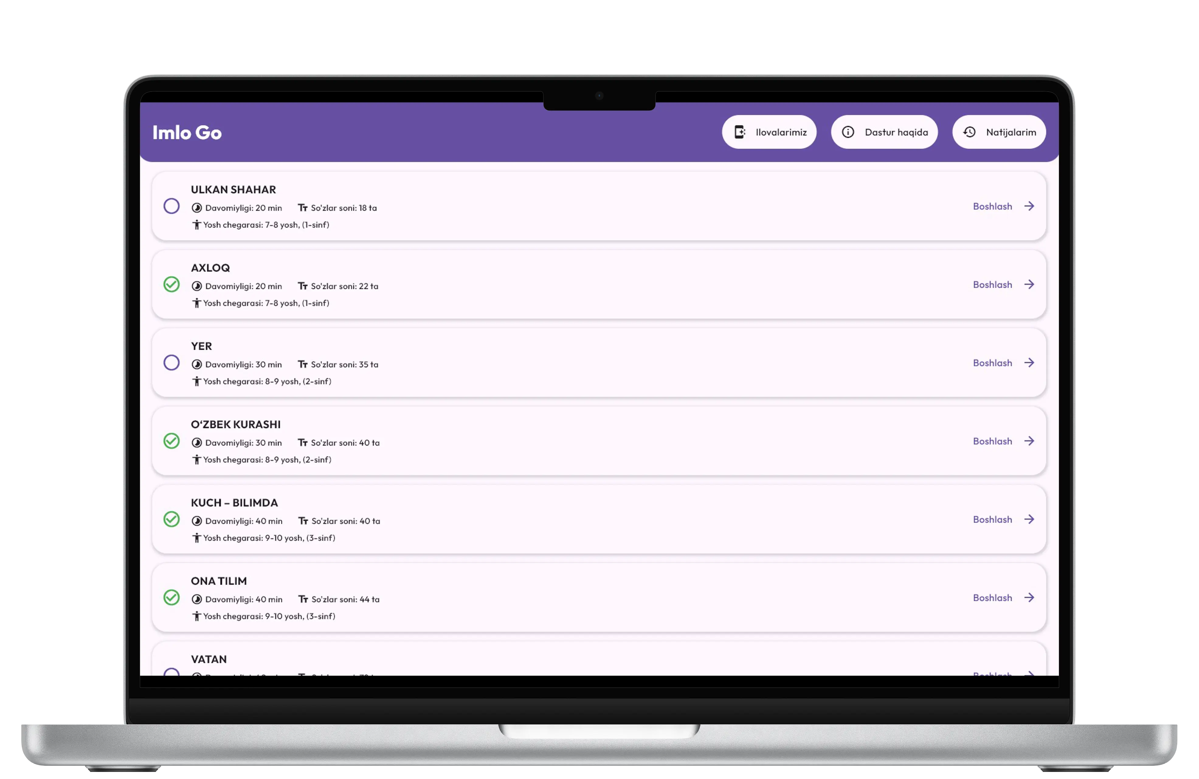 app mockup